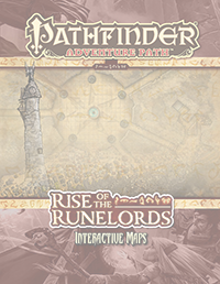 [PZO9000-1ME] Pathfinder Adventure Path Rise of the Runelords Anniversary Edition Interactive Maps